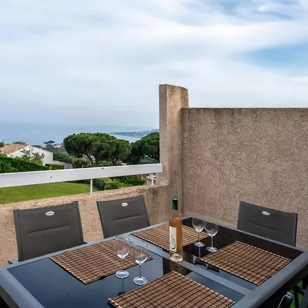 Ac With Sea View And Pool 5min Beach Apartman